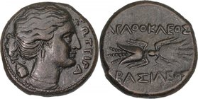 SICILY, SYRACUSE, Time of Agathokles, c. 317-289 BC. AE 23.