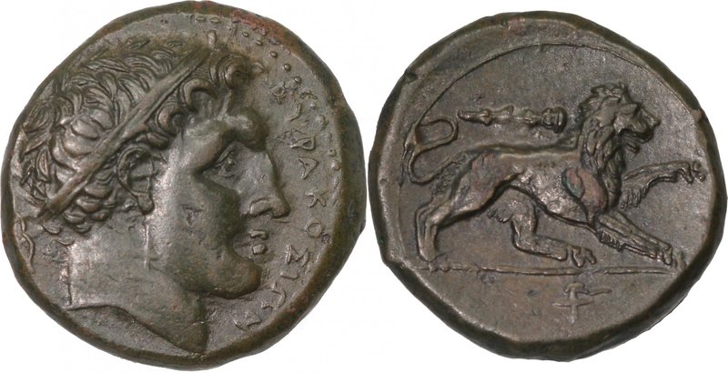 SICILY, SYRACUSE, Time of Fourth Democracy, c. 289-287 BC. AE (23mm, 8,67g, 12h)...