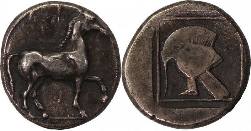KINGS OF MACEDON, ALEXANDER I, 498-454 BC. AR, tetrobol, (13,5mm, 2,18g, 5h). Ho...