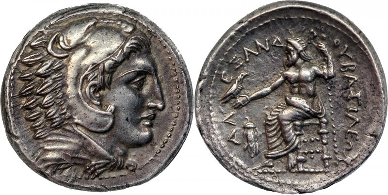 KINGS OF MACEDON, ALEXANDER III THE GREAT. AR, tetradrachm (27mm, 17,14g, 7h), A...