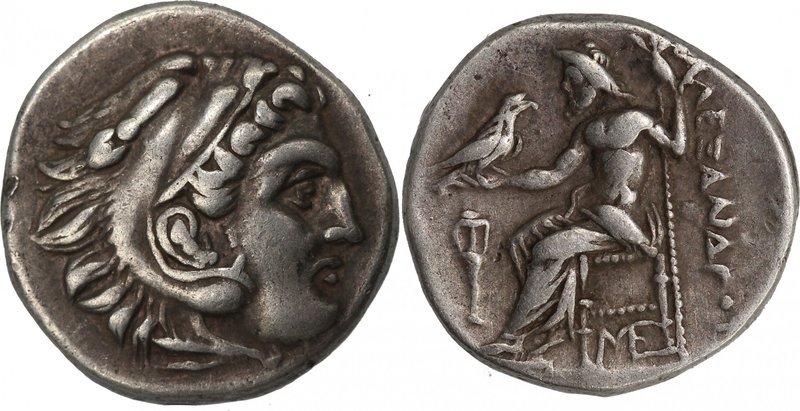 KINGS OF MACEDON, ALEXANDER III THE GREAT, c, 336-323. AR, drachm (18mm, 4,17g, ...