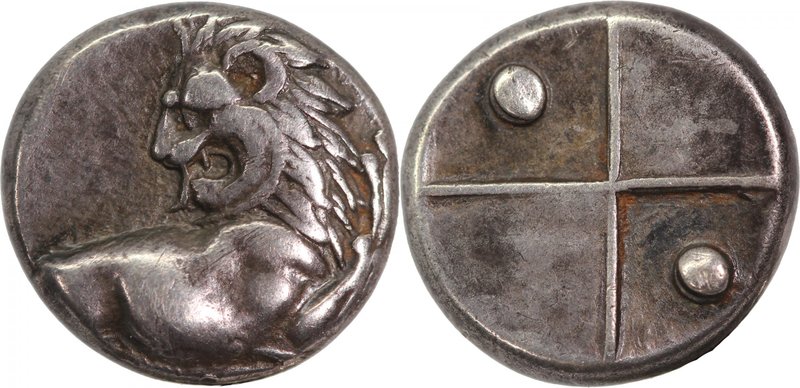 THRACE, CHERSONESOS, c. 386-338 BC, Kardia mint. AR Hemidrachm (12mm, 2,45g). Fo...