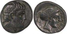 THESSALY, PHALANNA, c. late fourth/early third cent. BC. AE trichalkon.