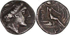 EUBOEA, HISTIAEA, c. Third-second cent. BC. AR, tetrobol.