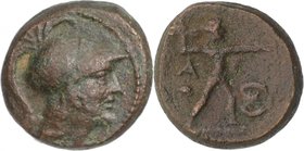 ATTICA, ATHENS, c. 87/6 BC, struck under Mithradates VI of Pontos. AE chalkous.