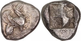 IONIA, TEOS, c. 540-500 BC. AR, triobol.