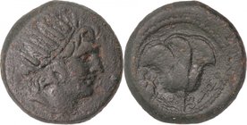 ISLANDS OFF CARIA, RHODES, c. 88-85 BC. AE 28.