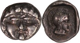 PAMPHYLIA, ASPENDOS, c. 420-360 BC. AR, Obol.