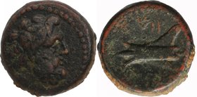 PHOENICIA, ARADOS, struck 147/6 BC (Arados era year 113). AE 13.