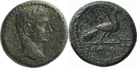 ISLANDS OFF IONIA, SAMOS, Augustus, 27 BC – AD 14. AE 17.