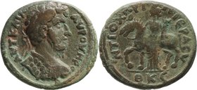 SYRIA, DECAPOLIS, ANTIOCHIA AD HIPPUM, Lucius Verus, AD 161-169. AE 25.