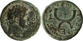 SYRIA, DECAPOLIS, GADARA, Titus, as Caesar, AD 69-79. AE 19.