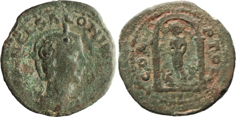 PHOENICIA, ACE-PTOLEMAIS, Salonina, Augusta, AD 253-268. AE (29mm, 15,59g, 1h). ...