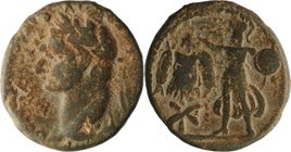 JUDAEA, JUDAEA CAPTA, Domitian, AD 81-96. AE 23.