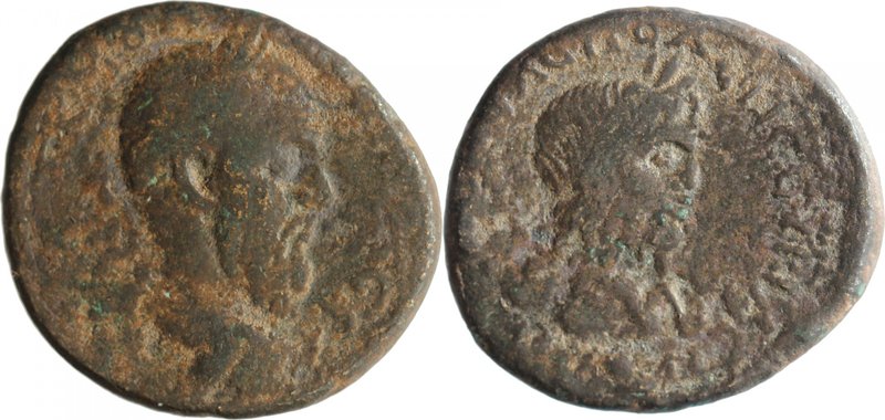 CILICIA, FLAVIOPOLIS, Macrinus, AD 217-218. AE (27mm, 13,91g, 5h). Laureate and ...