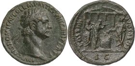 Domitian, AD 81-96. AE, as.