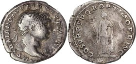 TRAJAN, AD 98-177, AR, denarius