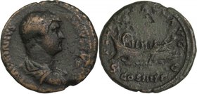 HADRIAN, AD 117-138. AE, dupondius.