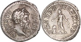 SEPTIMUS SEVERUS, AD 193-211. AR, denarius.