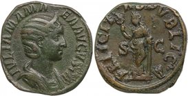 JULIA MAMAEA, Augusta AD 222-235. AE, sestertius.