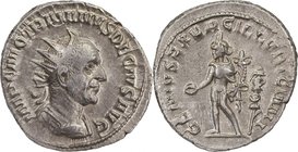 TRAJAN DECIUS, AD 247-249. AR, antoninianus.