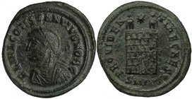 CONSTANTIUS II, as Caesar, AD 324-337, AE, follis.