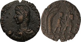 CONSTANS, AD 337-350. AE, centonialis.