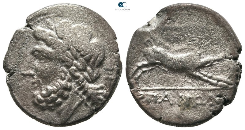 Apulia. Arpi 280-230 BC. 
Litra AR

20 mm., 6,69 g.



very fine
