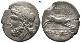 Apulia. Arpi 280-230 BC. Litra AR