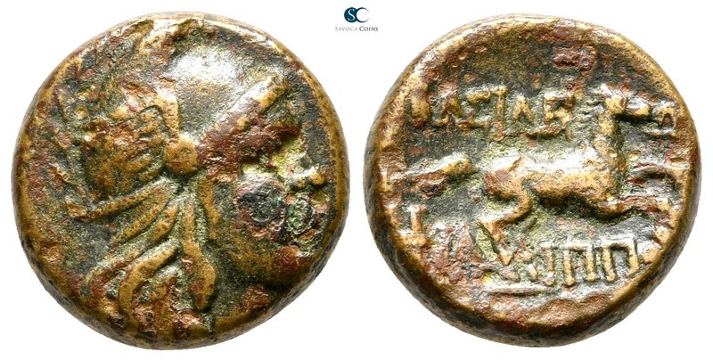 Kings of Macedon. Pella or Amphipolis. Philip V 221-179 BC. 
Bronze Æ

16 mm....