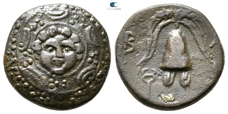 Kings of Macedon. Philip III Arrhidaeus 323-317 BC. 
Bronze Æ

17 mm., 4,12 g...