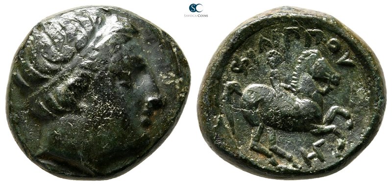 Kings of Macedon. Philip II of Macedon 359-336 BC. 
Bronze Æ

19 mm., 6,43 g....