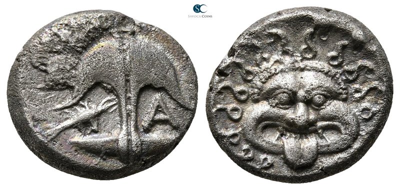 Thrace. Apollonia Pontica circa 500-400 BC. 
Drachm AR

15 mm., 3,23 g.


...