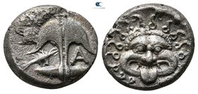 Thrace. Apollonia Pontica circa 500-400 BC. Drachm AR