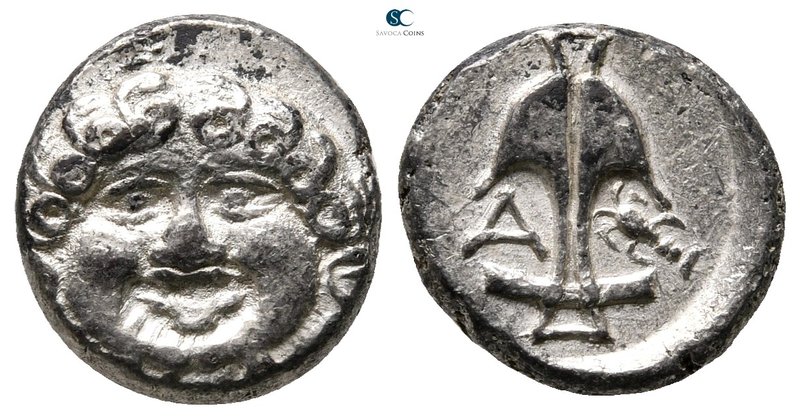 Thrace. Apollonia Pontica circa 350-320 BC. 
Drachm AR

13 mm., 2,89 g.


...