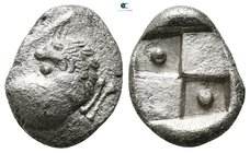 Thrace. Chersonesos 386-338 BC. Hemidrachm AR