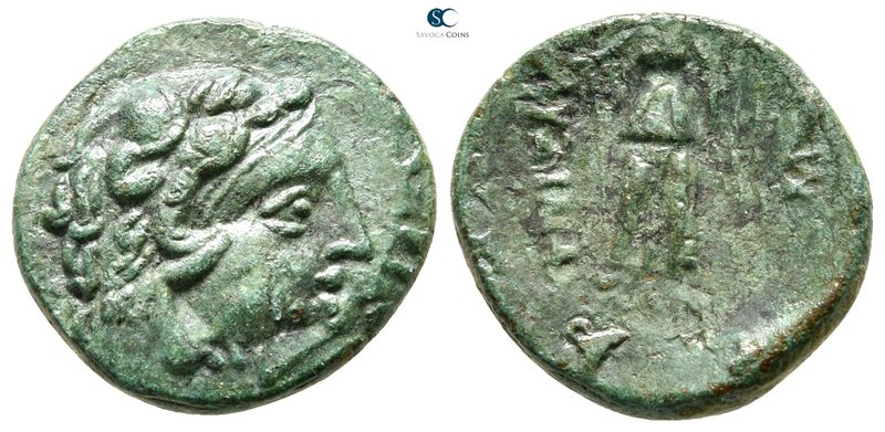 Thrace. Lysimacheia circa 309-220 BC. 
Bronze Æ

18 mm., 3,69 g.



nearl...