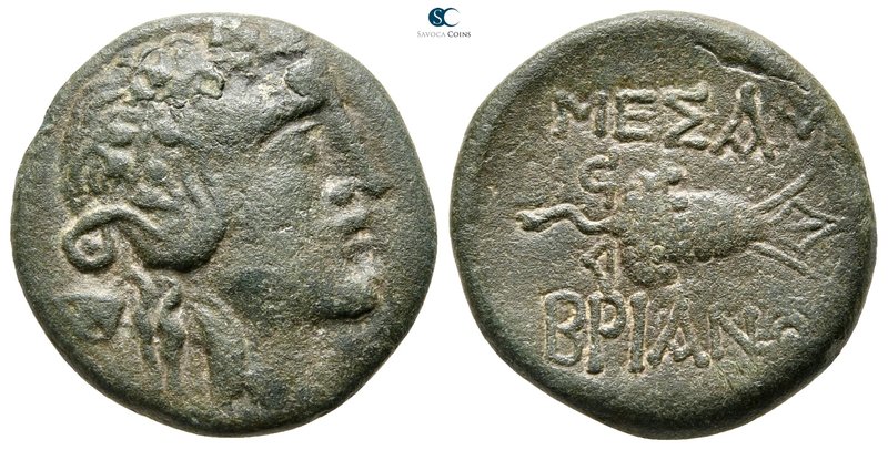 Thrace. Mesembria circa 100-0 BC. 
Bronze Æ

21 mm., 6,27 g.



very fine...