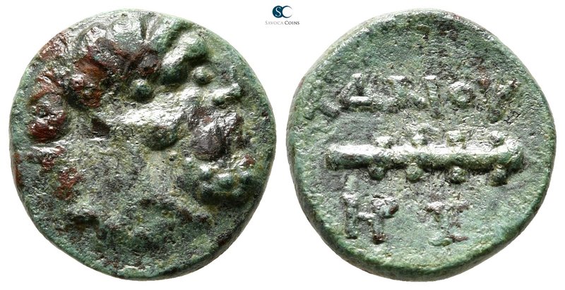 Kings of Thrace. Uncertain mint. Seleukid. Adaios circa 253-243 BC. 
Bronze Æ
...