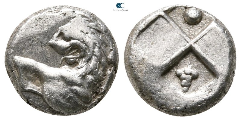 The Thracian Chersonese. Chersonesos circa 386-338 BC. 
Hemidrachm AR

12 mm....