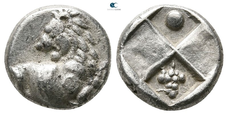 The Thracian Chersonese. Chersonesos circa 386-338 BC. 
Hemidrachm AR

12 mm....