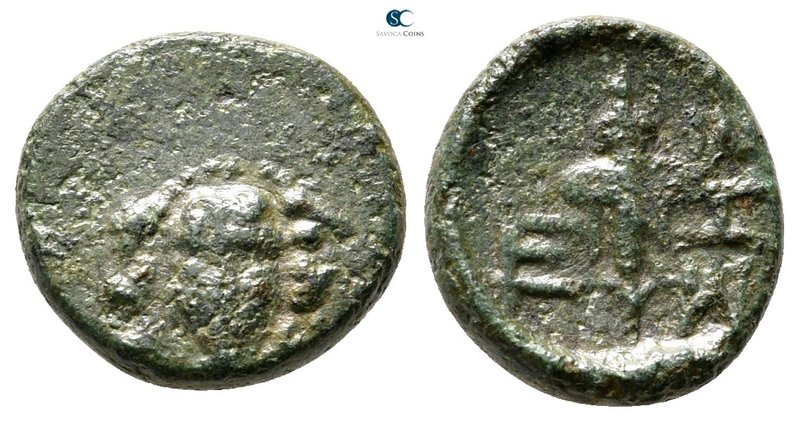 The Thracian Chersonese. Sestos Before 336 BC. 
Bronze Æ

13 mm., 1,83 g.

...