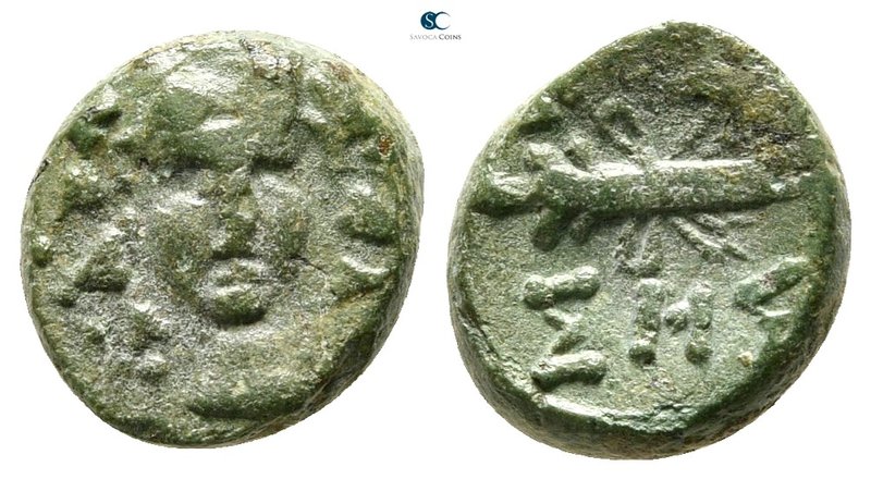 The Thracian Chersonese. Sestos 300-250 BC. 
Bronze Æ

11 mm., 1,72 g.


...