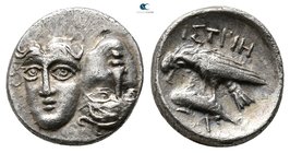 Moesia. Istrus circa 400-350 BC. Hemidrachm AR