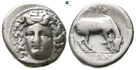 Thessaly. Larissa 400-370 BC. Drachm AR