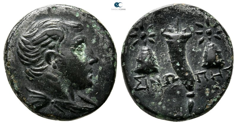 Paphlagonia. Sinope 120-100 BC. 
Bronze Æ

17 mm., 3,94 g.



good very f...