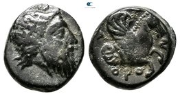 Mysia. Adramytteion. ΟΡΟΝΤΗΣ (Orontes), satrap of Mysia circa 357-352 BC. Bronze Æ