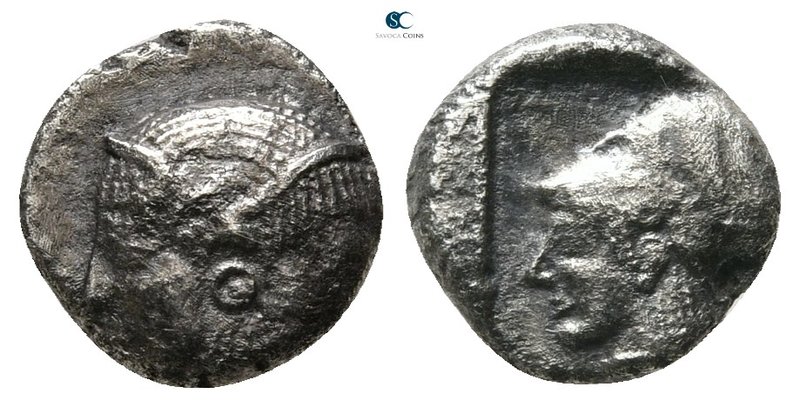 Mysia. Lampsakos 390-330 BC. 
Tetrobol AR

10 mm., 1,04 g.



nearly very...