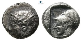 Mysia. Lampsakos 390-330 BC. Tetrobol AR