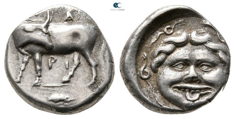 Mysia. Parion circa 350-300 BC. 
Hemidrachm AR

13 mm., 2,44 g.



very f...